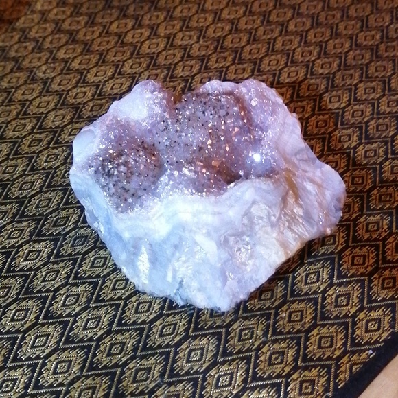 Magical✨ aura coated AMETHYST cluster! So sparkly! 💜 - Picture 9 of 10